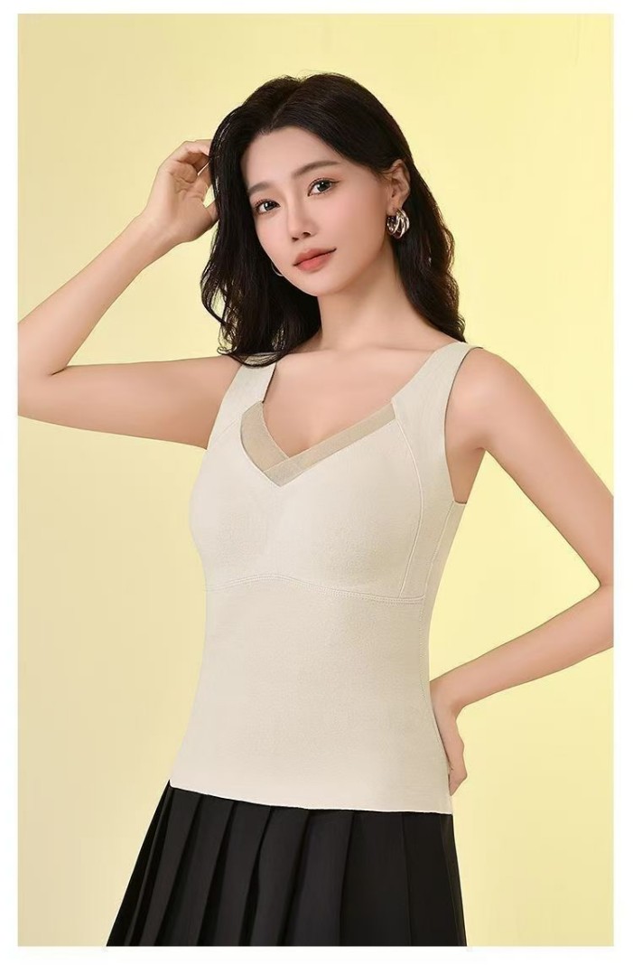 Womens Thermal Shirt Graphene Thermal Vest Thermal Bottoming Shirt